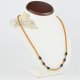 Baltic amber long necklace for adults